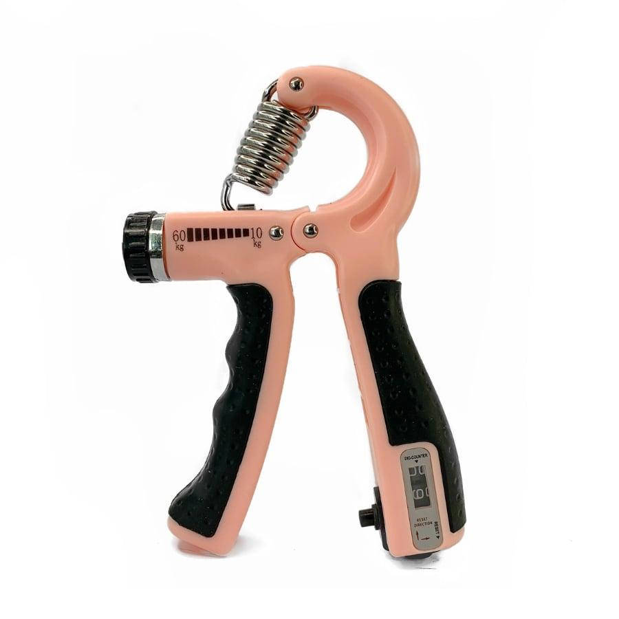 

Эспандер кистевой (С счетчиком) пружинный с регулируемой нагрузкой 10 - 60 кг CN-RB018 Pink