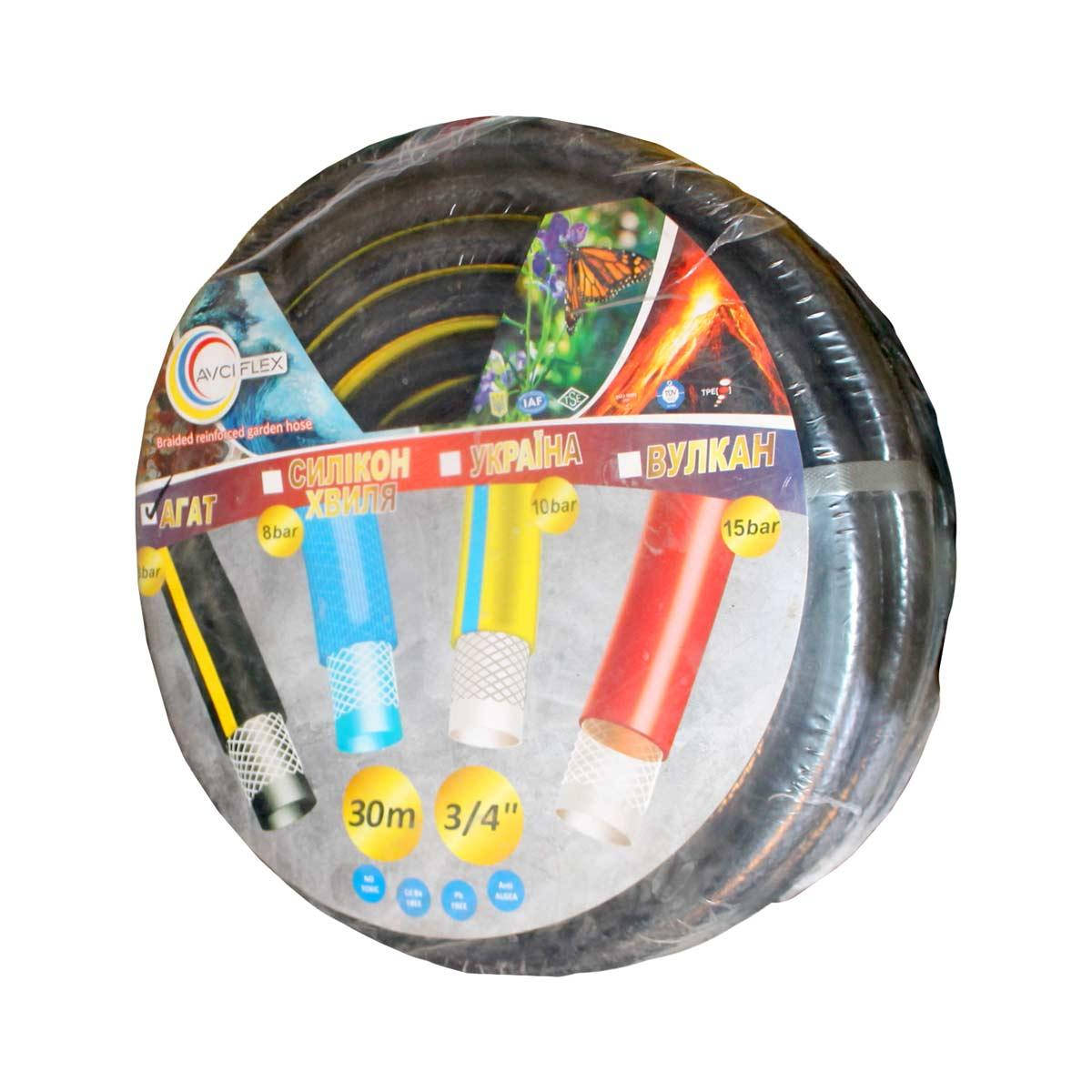 

Шланг для полива 3-х слойный 3/4 (20м) армированный Агат AVCIFLEX