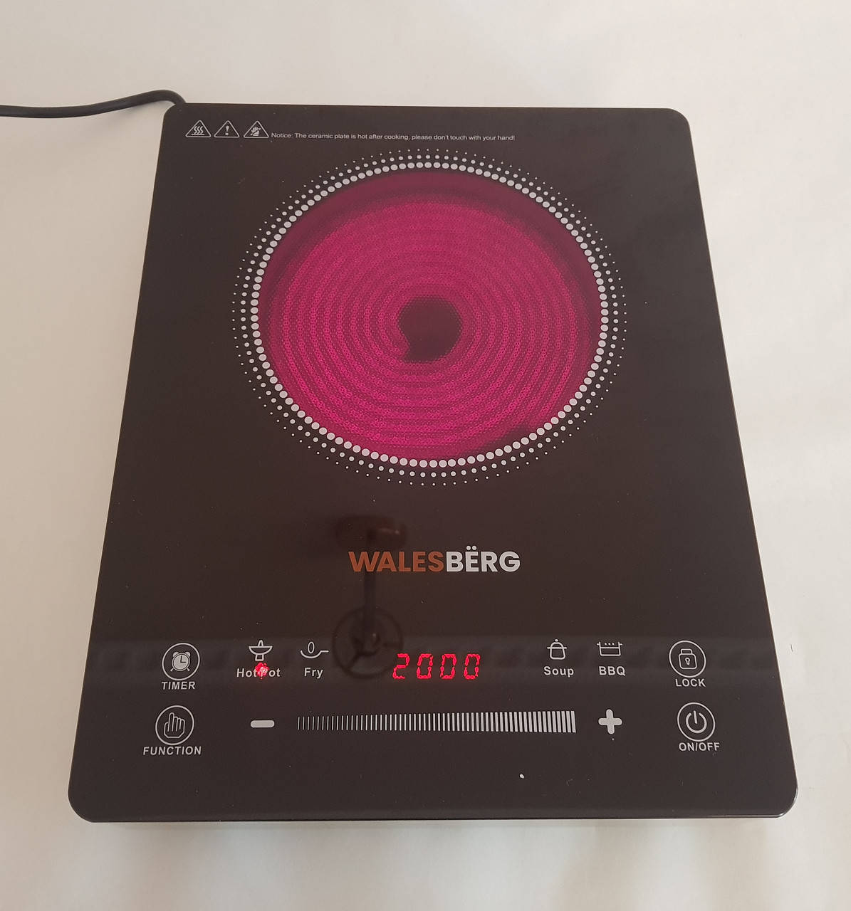 

Плита инфракрасная Walesberg WB-5033 электрическая