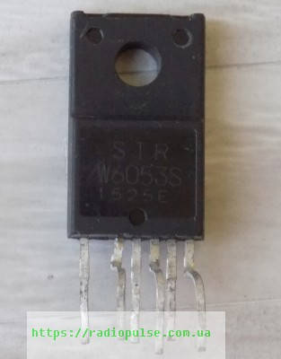 

Микросхема STRW6053S ( STRW6053N ) демонтаж