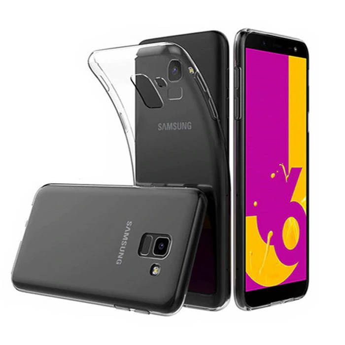 

Прозрачный силиконовый чехол для Samsung Galaxy J6-2018 (j600)