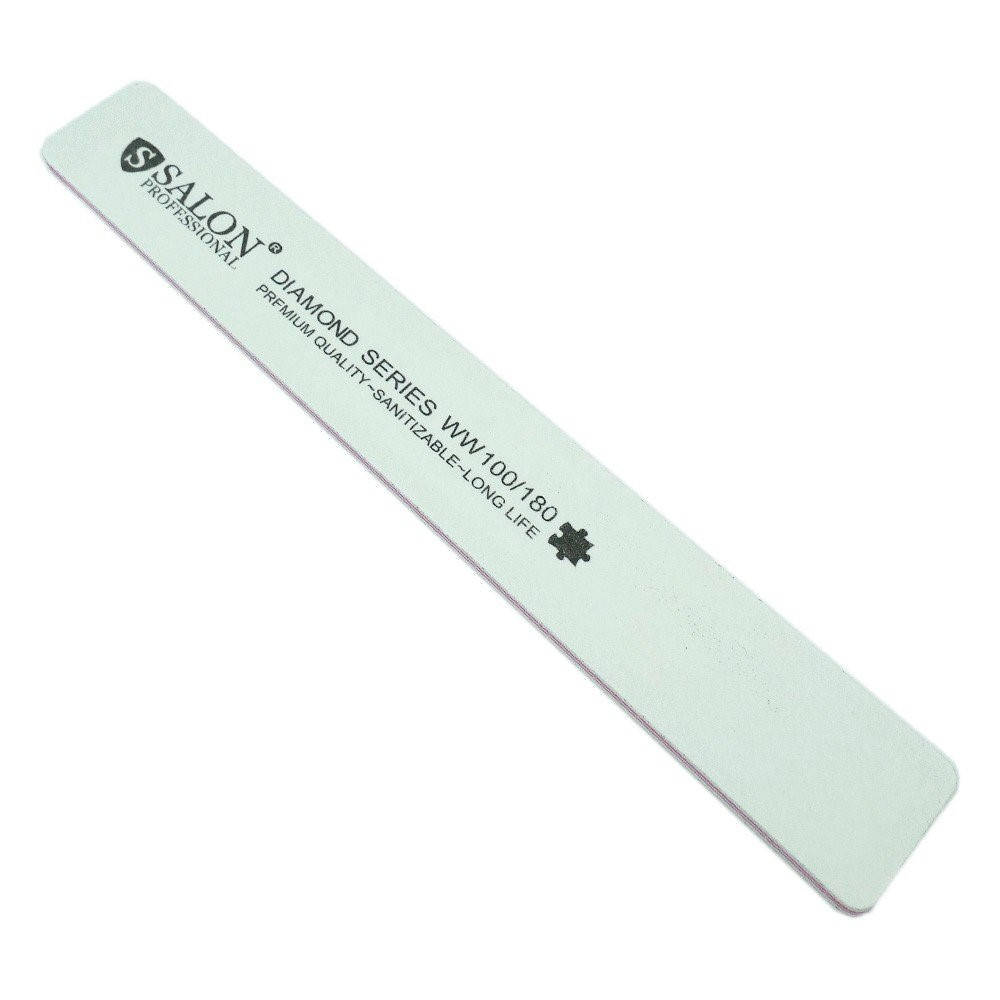 

Пилочка Salon Professional DIAMOND прямая широкая, 100/180