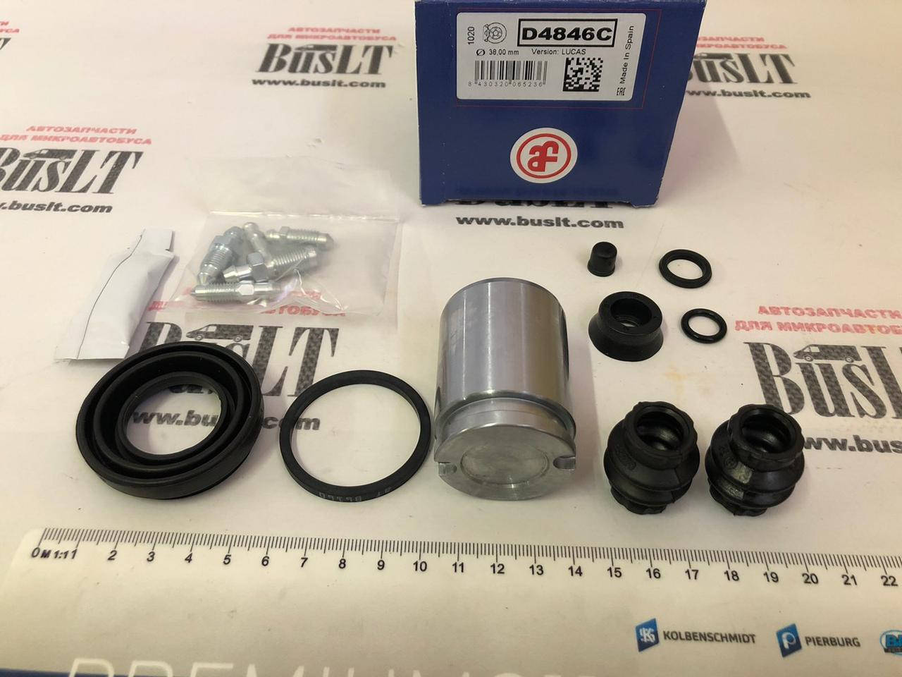 

Ремкомплект суппорта заднего 38mm (Lucas) VW T4- (+поршень) (D4846C) AUTOFREN (8D0698671) (535698671)