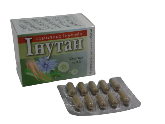 

Инутан комплекс инулинов 60 таблеток серия Приморский край "Янтра-2006"