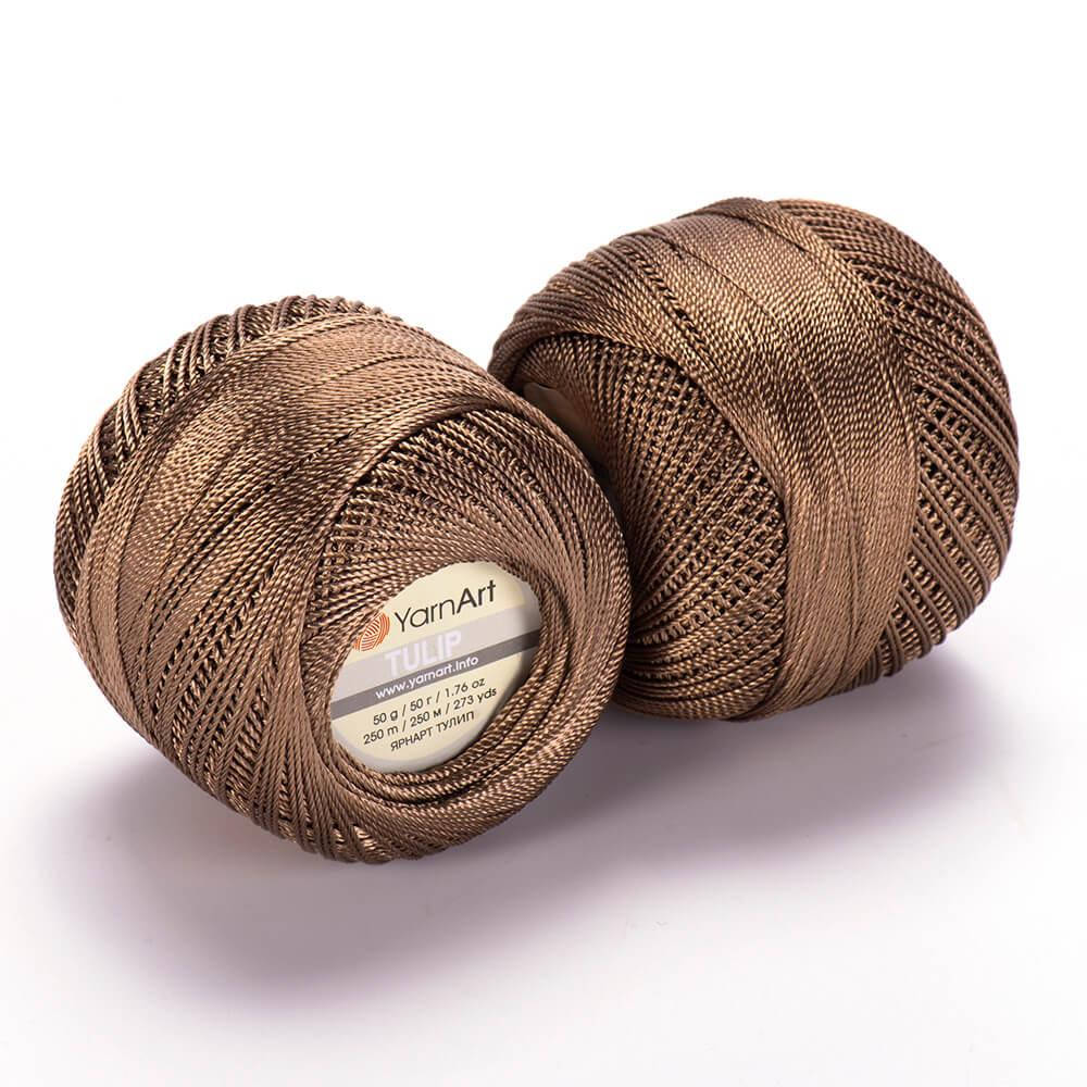 

Yarnart Tulip № 403 коричневый