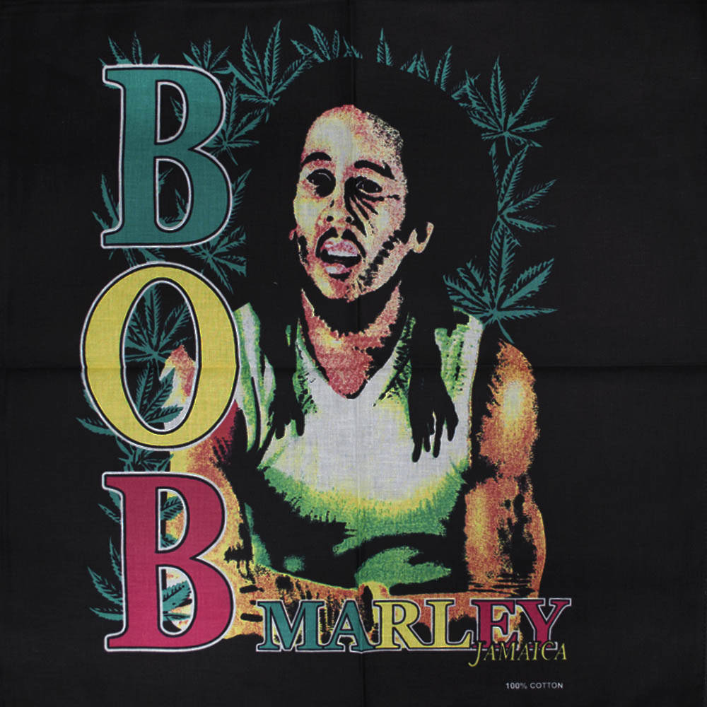 

Бандана BAN-208 Bob Marley, Красный