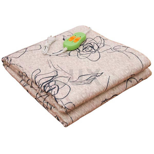 

Электропростынь байковая двуспальная LUX, 2-х зонная . Турция, размер 140х155 см