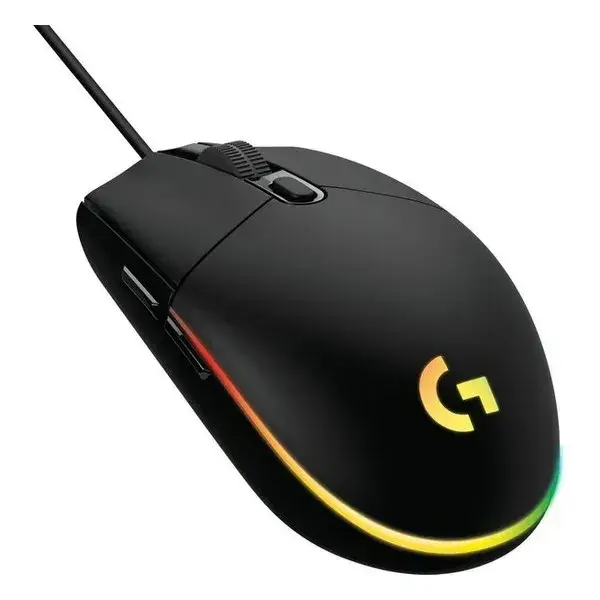 

Мышка Logitech G102 Lightsync Black игровая USB, Черный