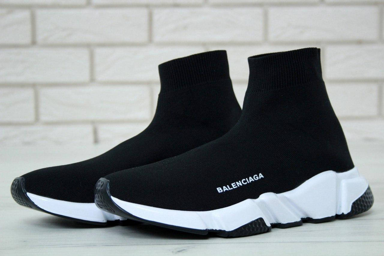 

Женские кроссовки Balenciaga Speed Trainer, Баленсиага Спид Трейнер черные, Черный