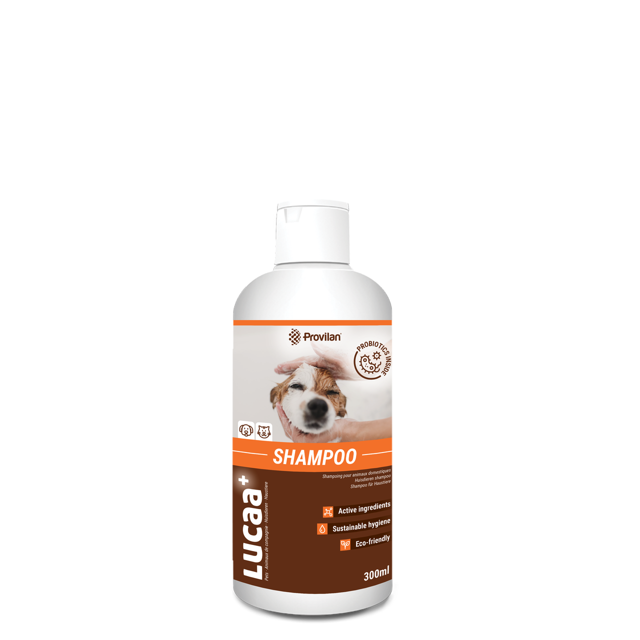

Натуральный шампунь для домашних животных Pets Shampoo - 300ml, Прозрачный