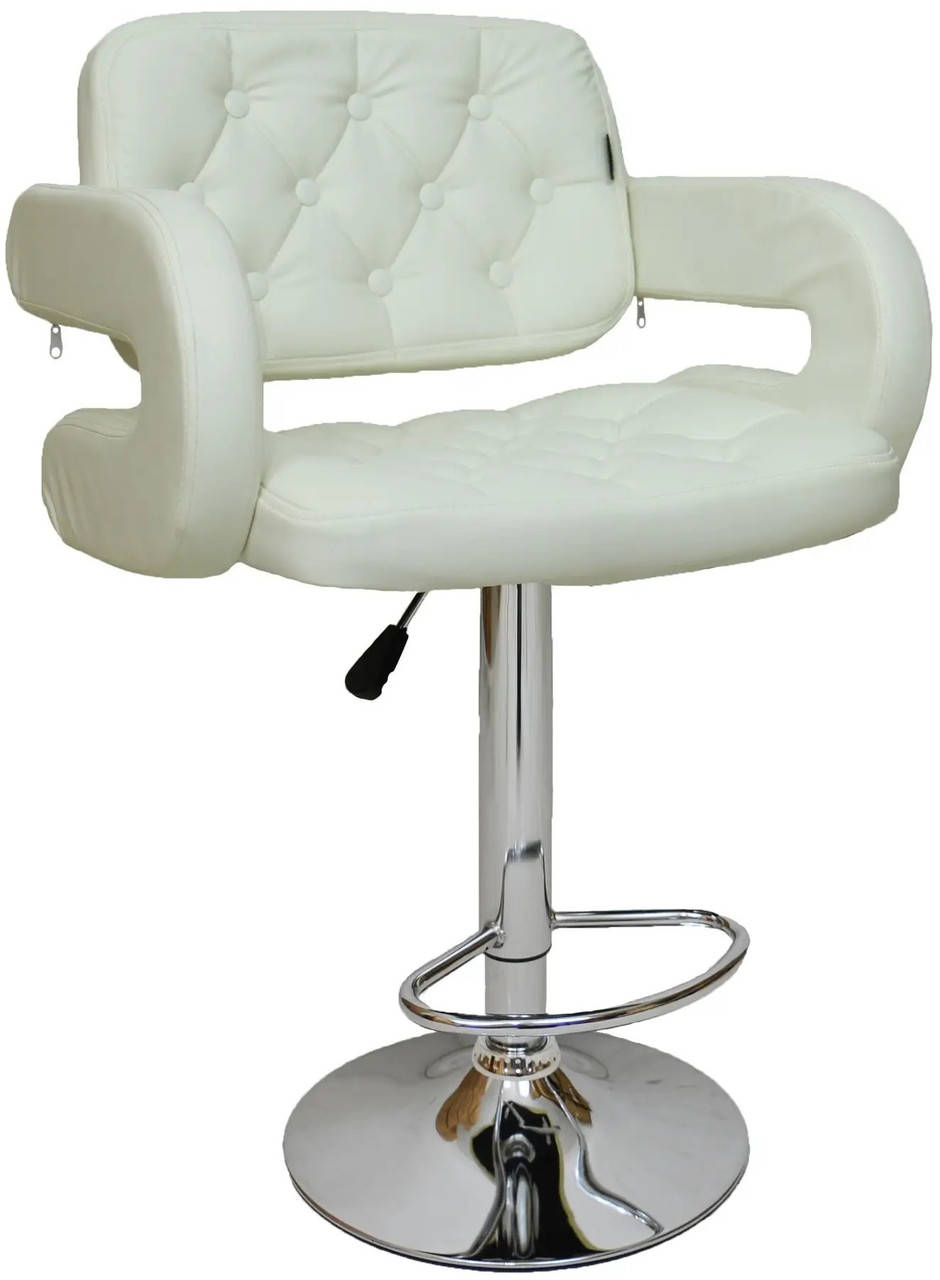 

Стул ХОКЕР Визажное кресло стул для визажиста мастера бровиста высокий стульчик B-823A белый