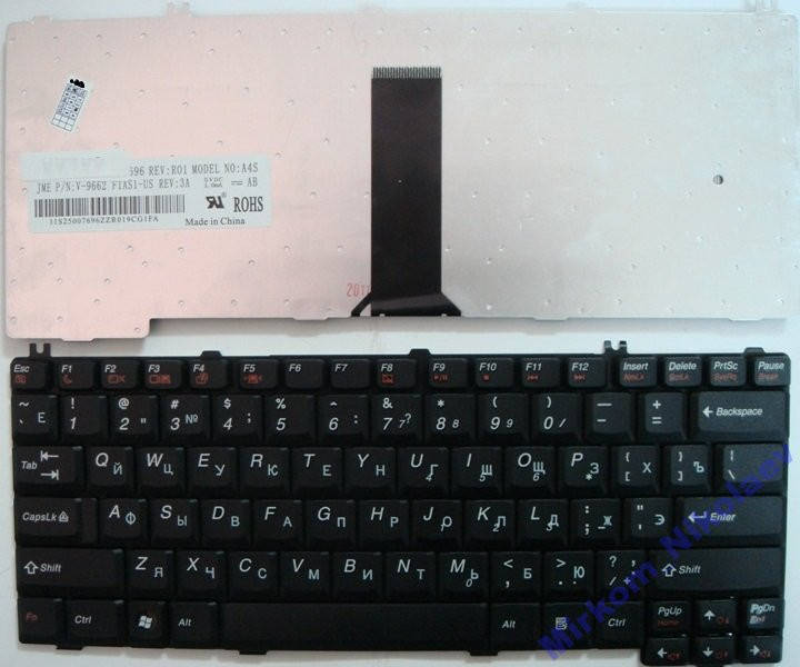 

Клавиатура LENOVO IdeaPad N100 G450 Y430 Y430a Y430g Y730 Y730a, Черный