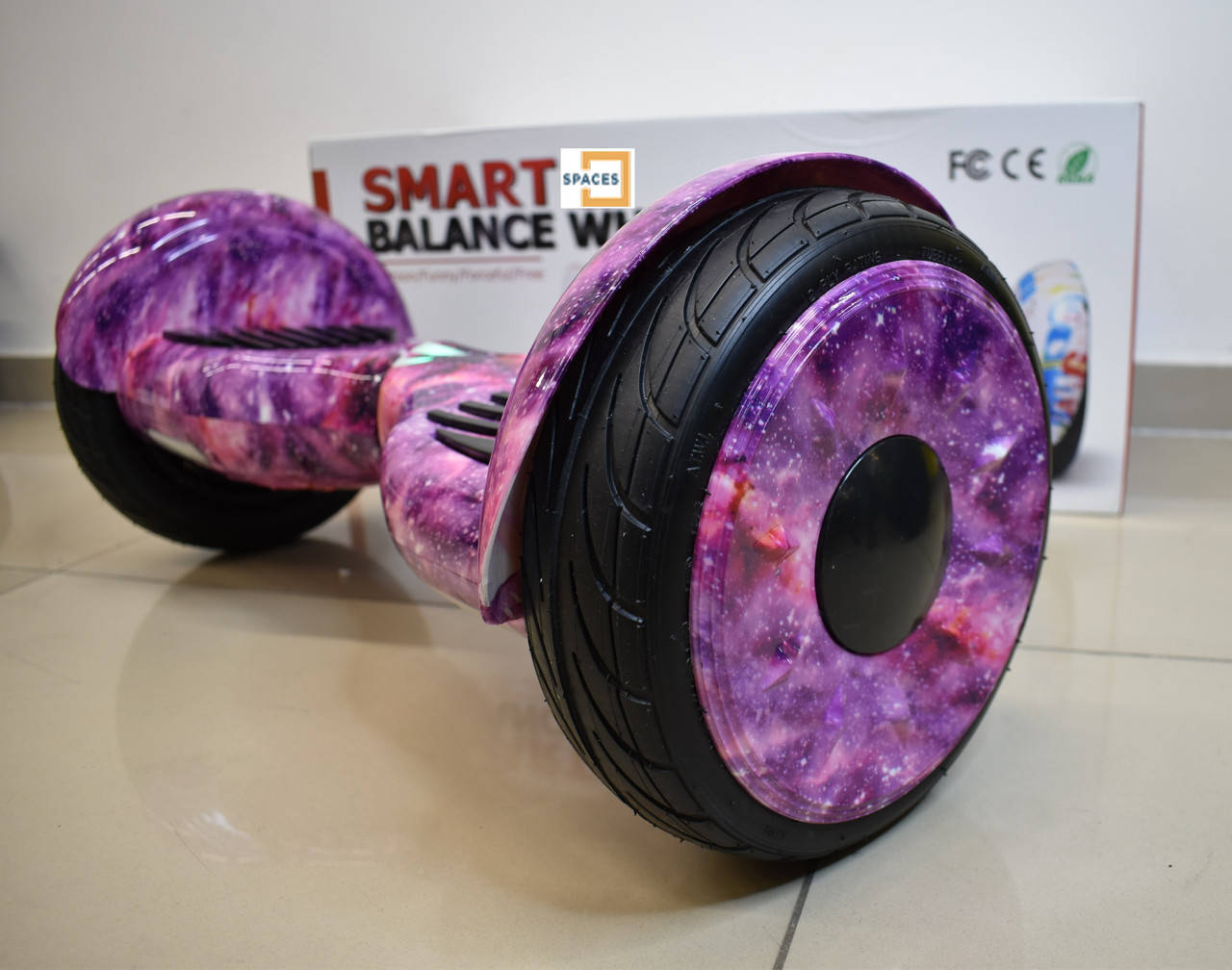 

Гироборд Smart Balance Wheel U20 Premium Розовый космос 10,5" Да