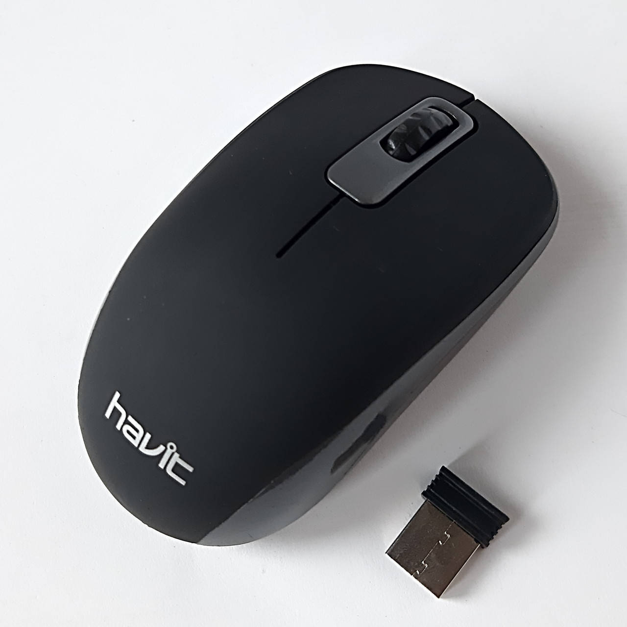 

Беспроводная компьютерная мышка Havit MS626GT Wireless оптическая блютуз мышь для ПК компьютера ноутбука, Темно-серый