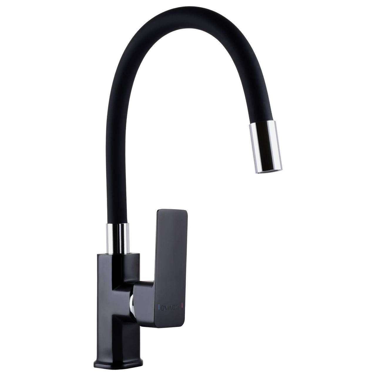 

Смеситель для кухни DOMINO MALIBU DMM-203 LR-BLACK-BLACK черный гибкий