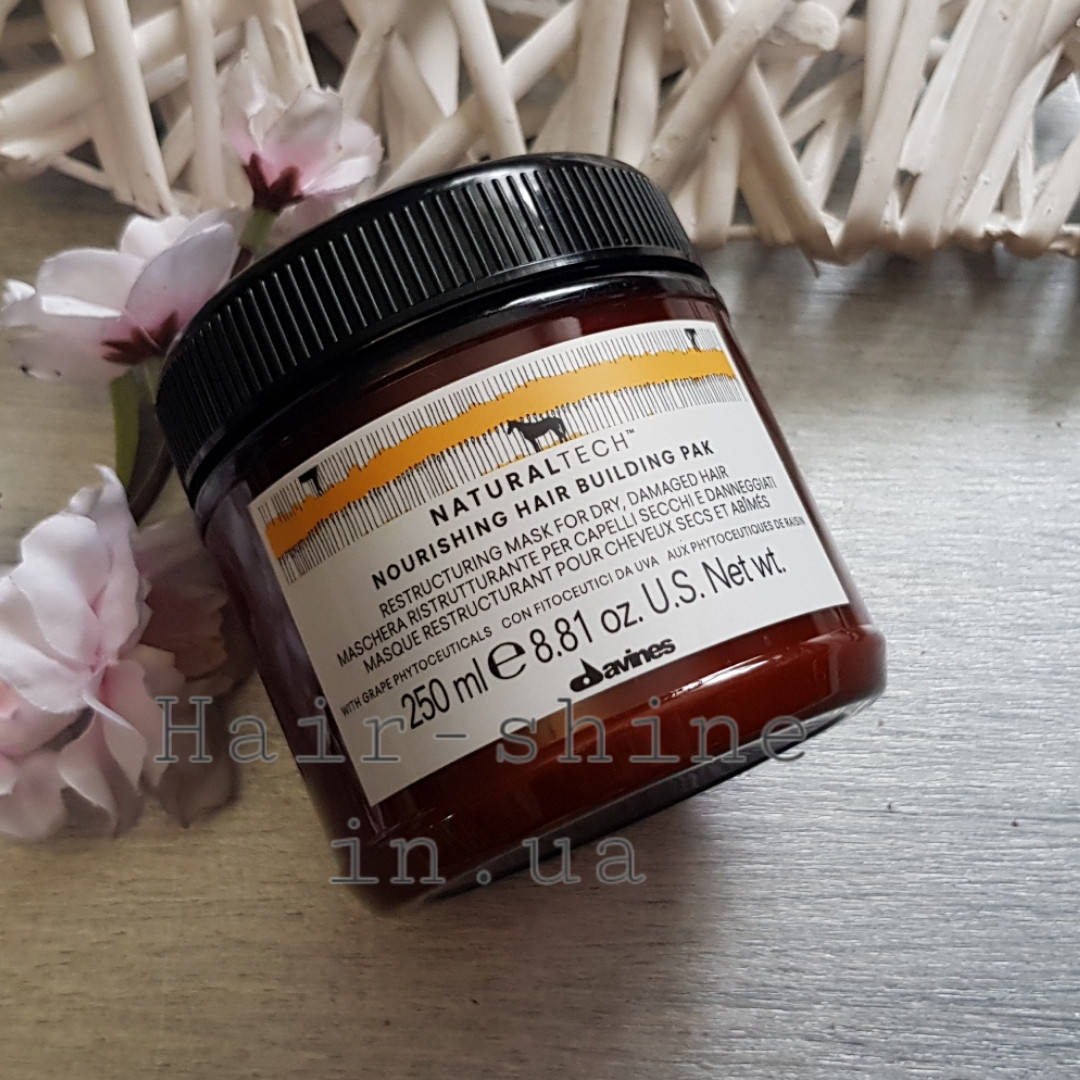 

Питательная восстанавливающая маска 250 мл Davines Natural Tech Nourishing Hair Building Pak Masc