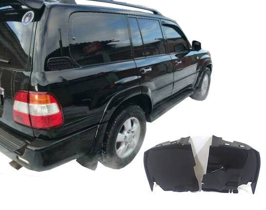 

Подкрылки передние, локера для Lexus LX 470 и Land Cruiser 100, Черный