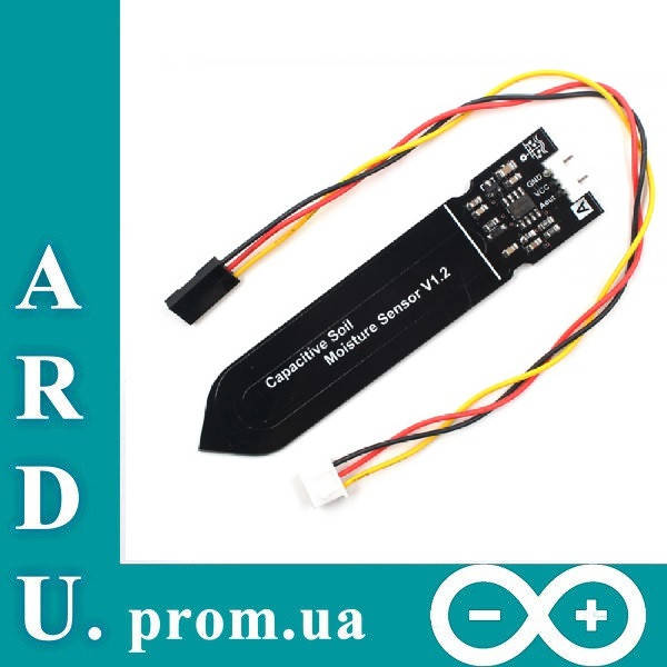 

Гигрометр, емкостной датчик влажности почвы, Arduino [#L-1]