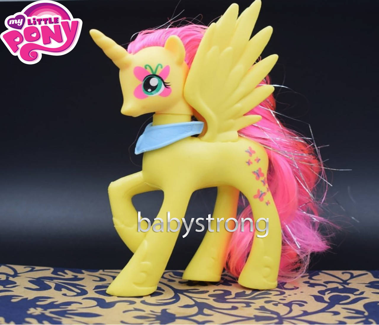 

Фигурка Пони 14 СМ My Little Pony Флаттершай Мой маленький пони Игрушка для девочек Единорог