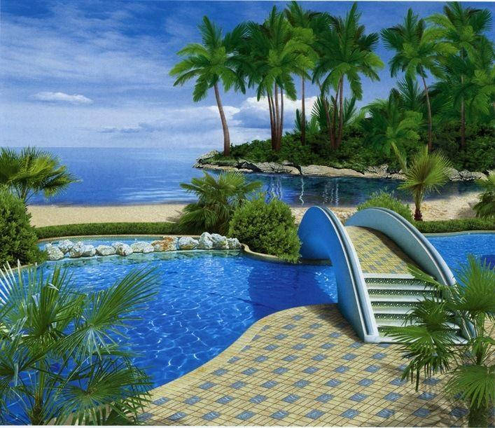 

Фотообои бумажные на стену, 201х242 см "Баунти", фотообои готовые, фотообои природа, 15 листов