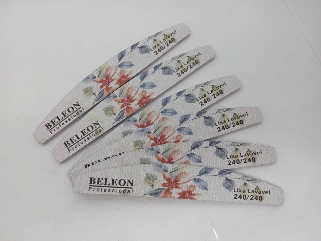 

Пилка для ногтей Beleon 240/240 (цветы)