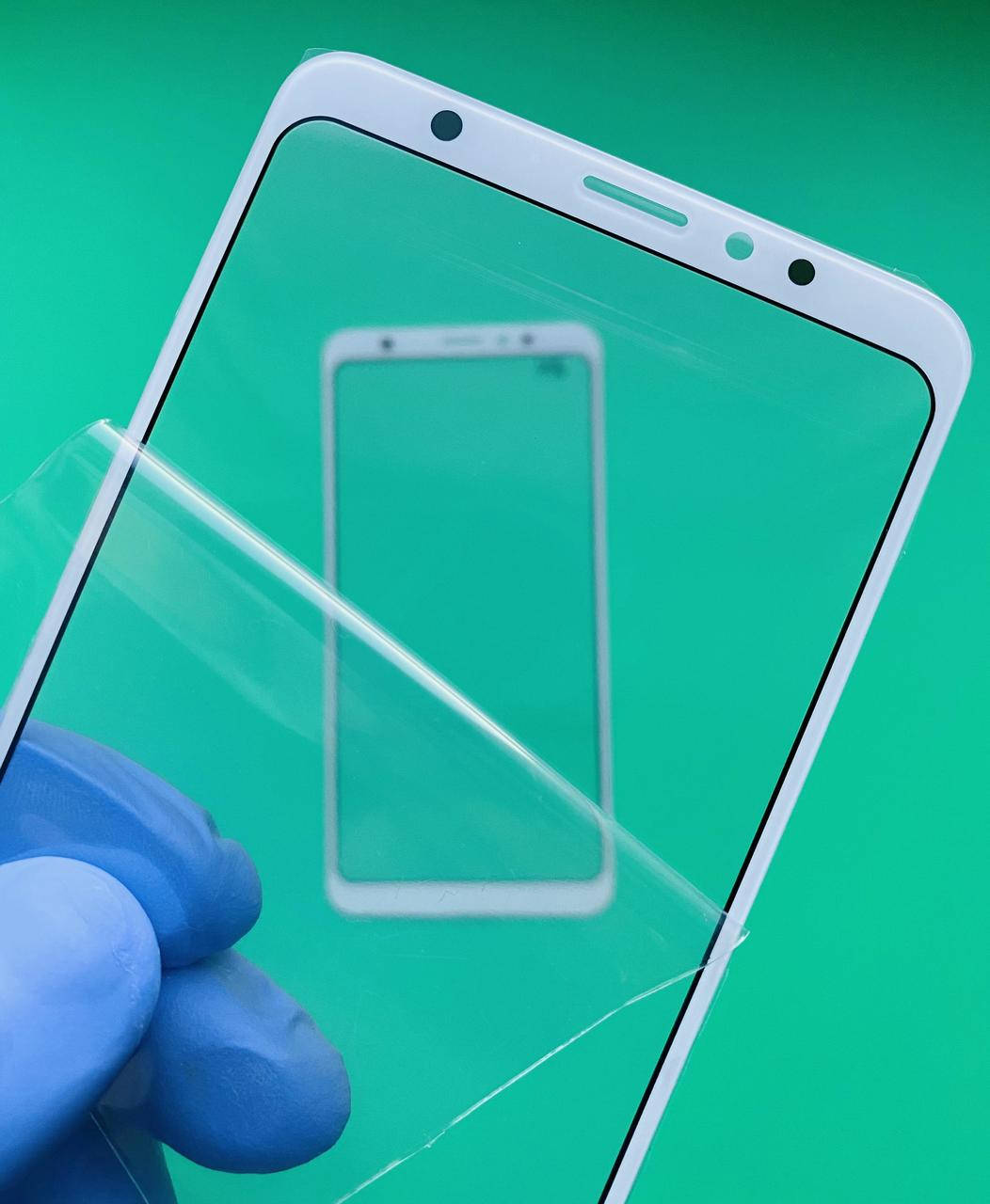 

Стекло дисплея (для переклейки) Meizu M8 белое, Белый