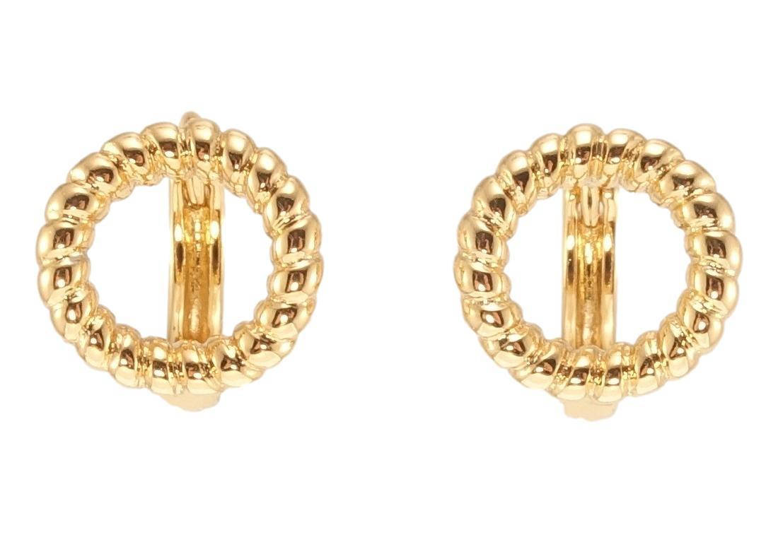

Серьги детские Xuping Позолота 18K колечки "Декоративные колечки"