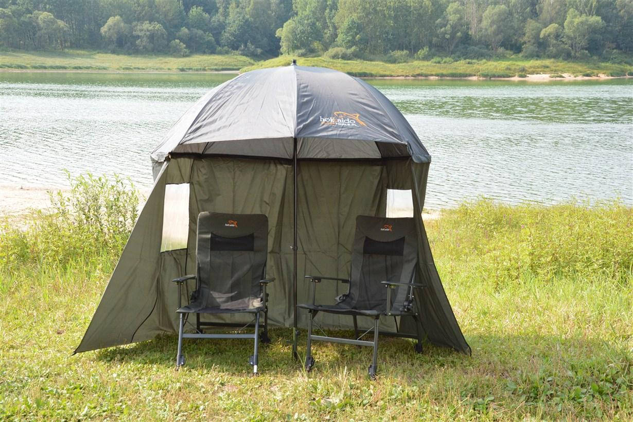 

Карповый Зонт-палатка стенкой SF Expert 220 см для рыбалки и отдыха, Хаки