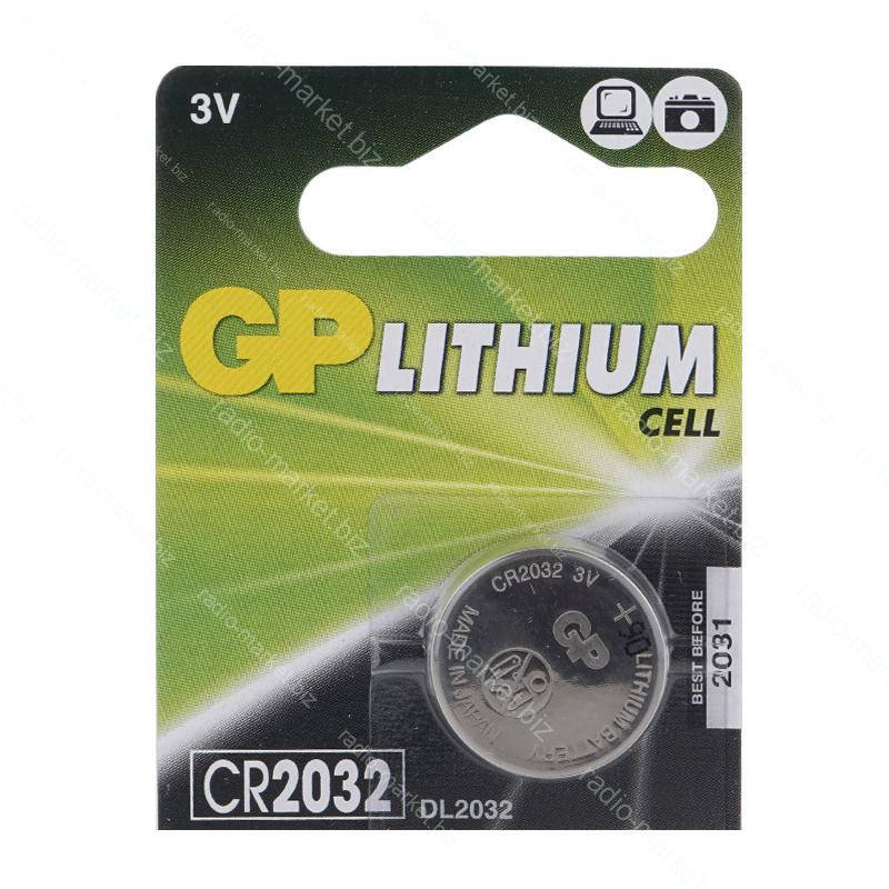 

Батарейка GP Lithium CR2032 3V