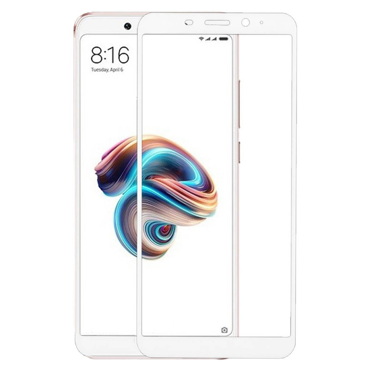 

Защитное стекло Full Glue для Xiaomi Redmi Note 5 White, Белый