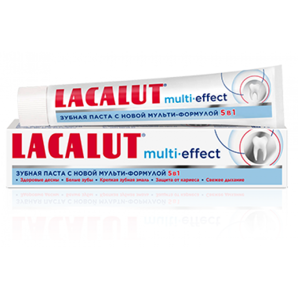 

Зубная паста Lacalut Multi-effect, 75мл