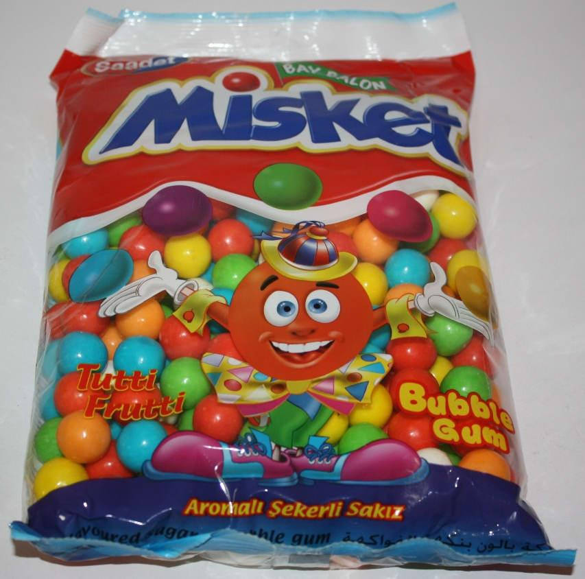 

Жевательная резинка Misket (мискет ) 1 кг (Saadet)