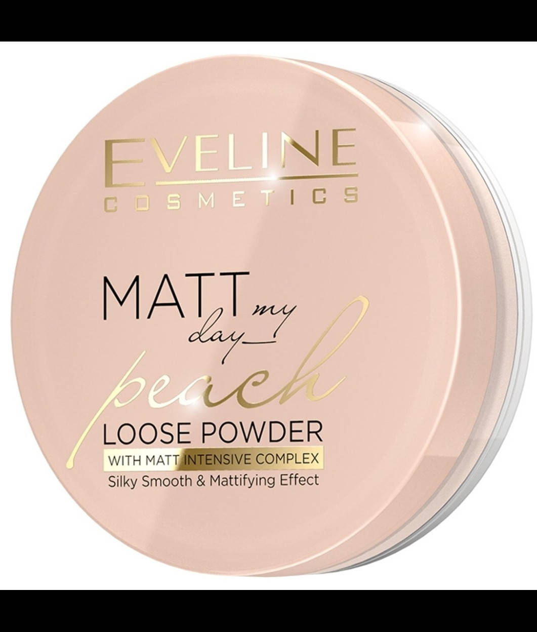 

Рассыпчатая пудра Eveline Cosmetics Matt My Day Peach Loose Powder With Matt Intensive Complex