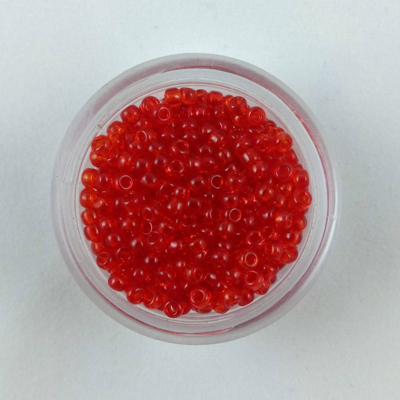 

Бісер FGB світло червоний прозорий, 20 г/упаковка