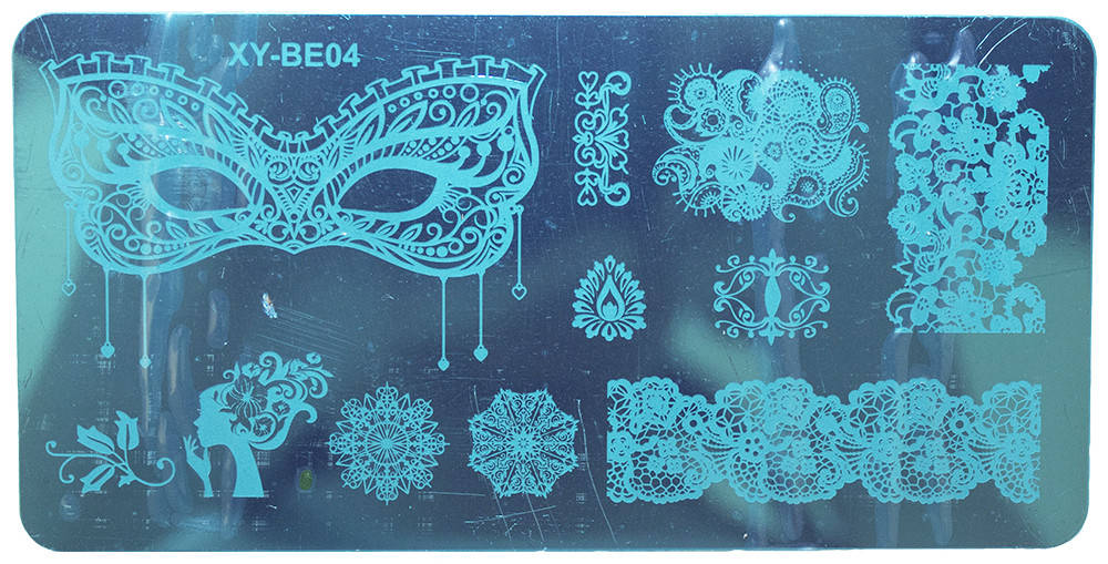 

Пластина для стемпинга ХУ-BE04 (8326Gu)