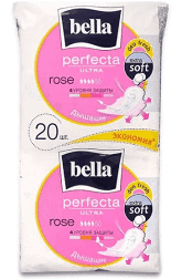 

Прокладки Bella Perfecta Ultra Rose Deo Fresh, 4 каплі 20 шт