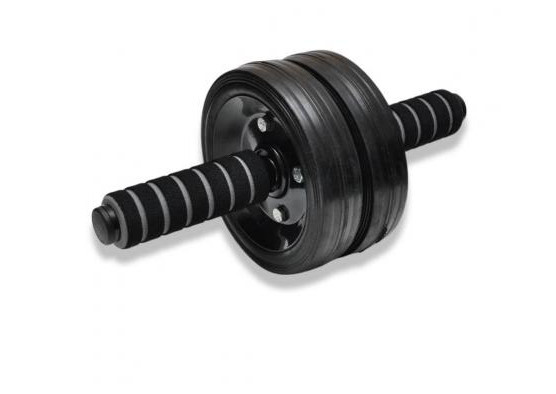 

Колесо двойной для пресса (ролик гимнастический) металлический на подшипнике, Черный