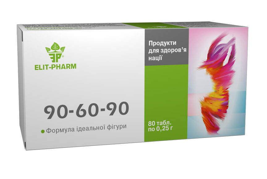 

90-60-90 (Элит-Фарм) 80 табл. снижение веса