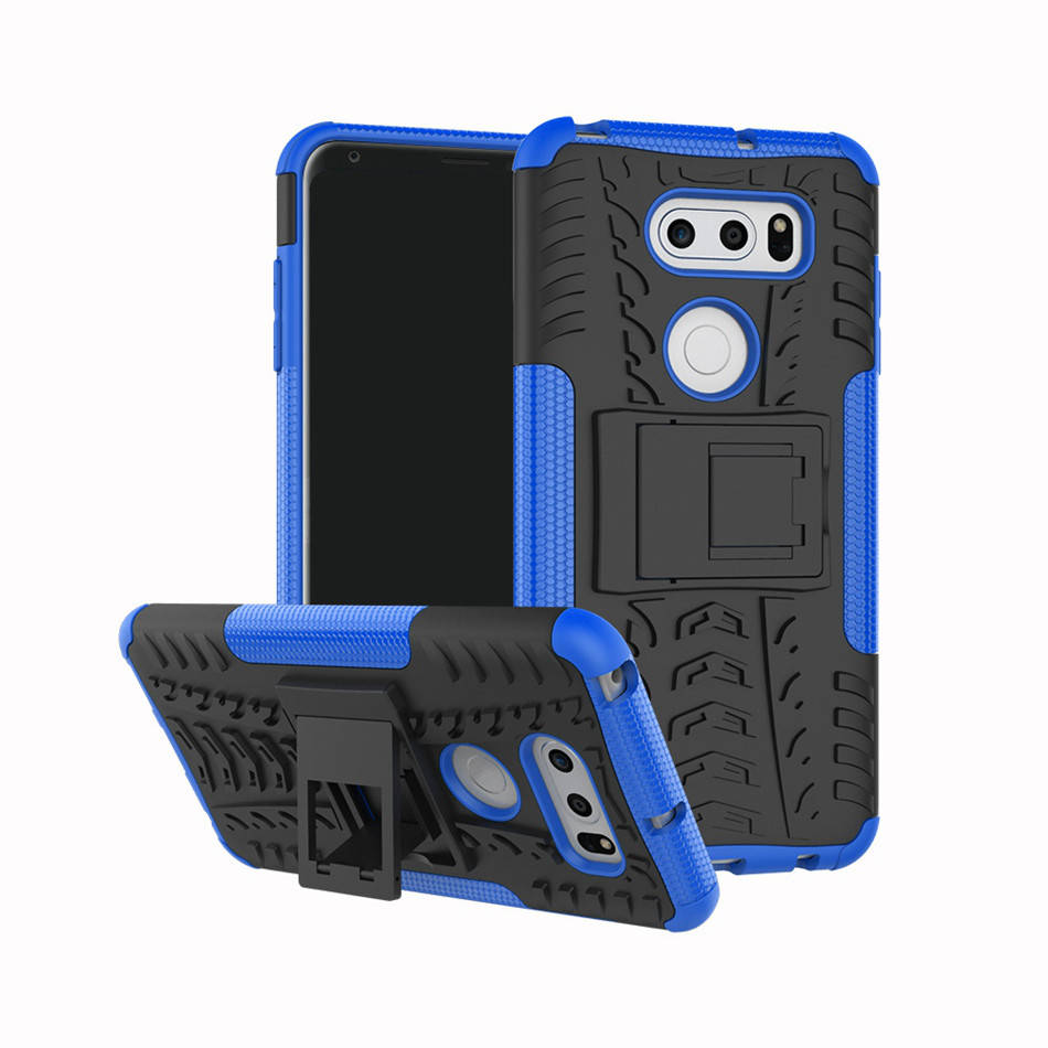 

PC + TPU чехол Armor для LG V35 (8 цветов) синий