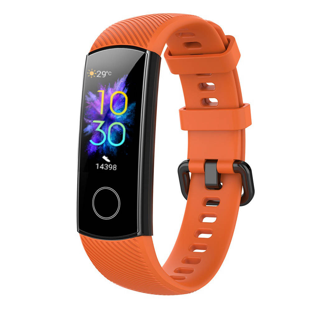 

Ремешок для фитнес-браслета Honor Band 4 и 5 Orange