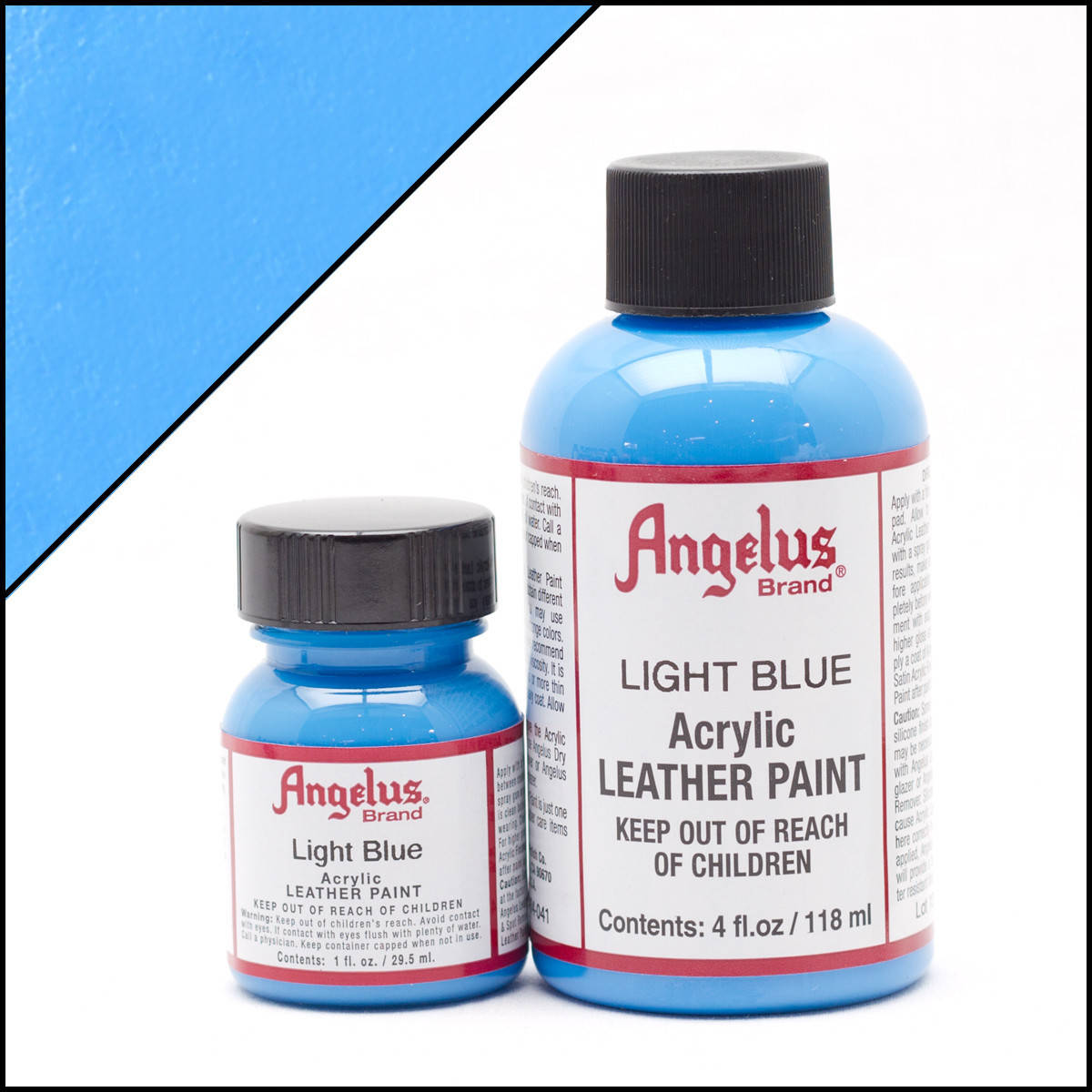 

Краска для кожи Angelus Light blue (светло-голубой)