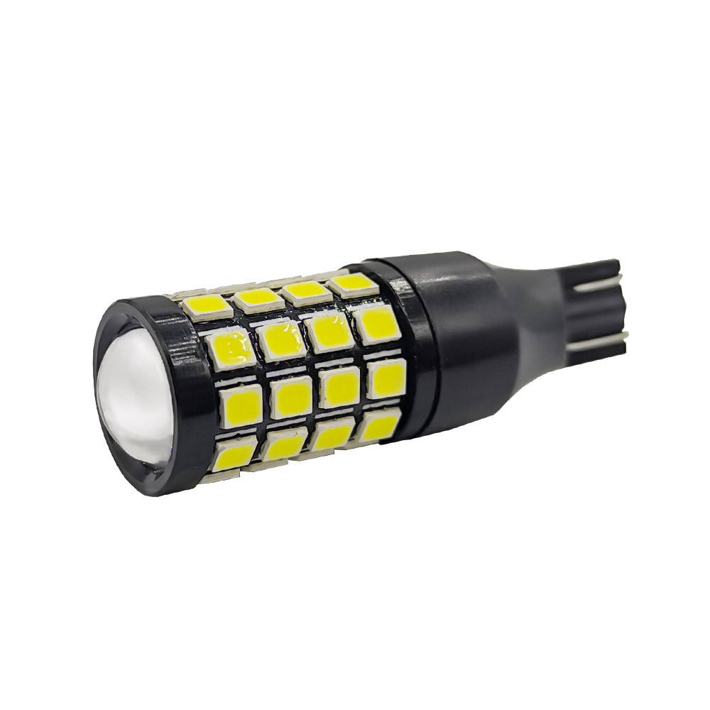 

Светодиодная лампа W16W T15-2835-44SMD LENS Canbus 12-24v
