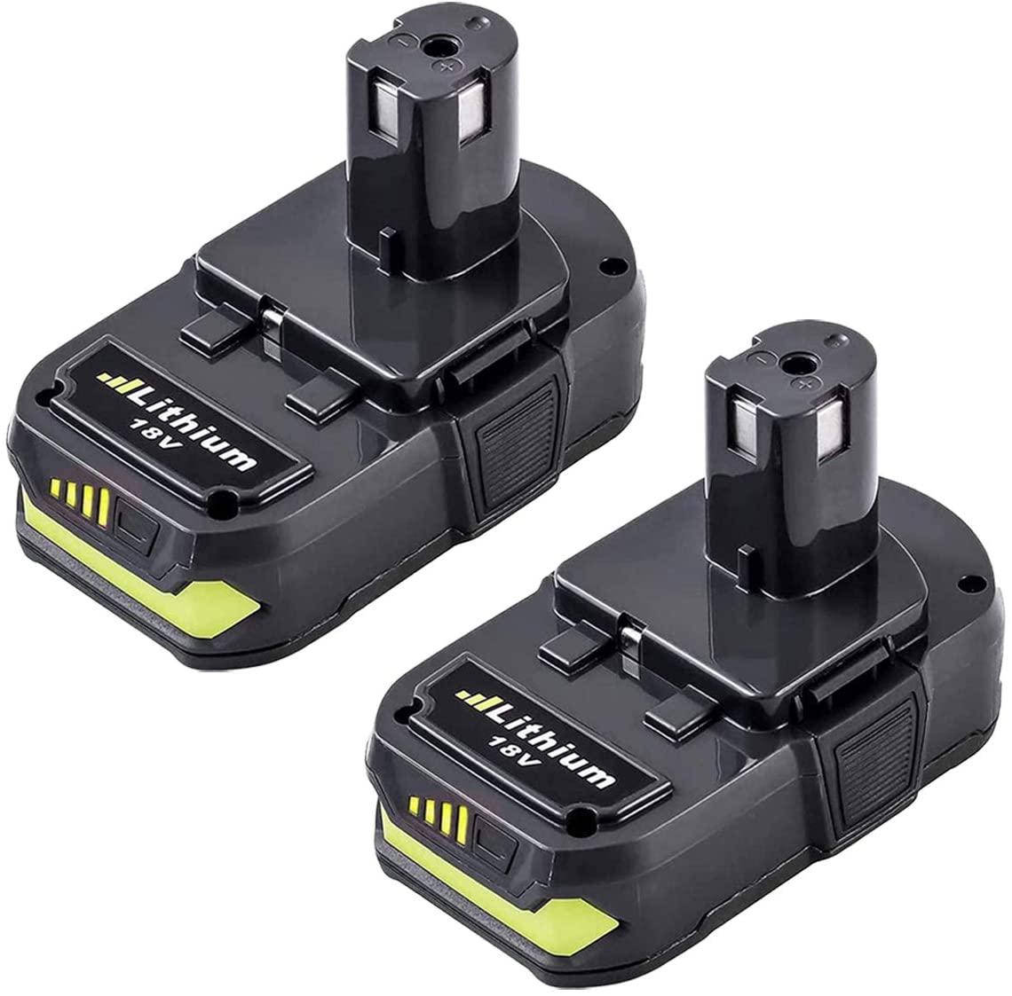 

Батарея P102 емкостью 2,5 Ач, совместимая с литиевой батареей Ryobi 18 В