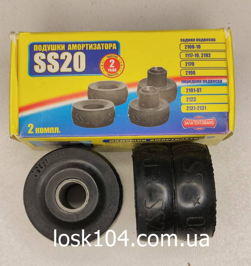 

Подушка амортизатора ВАЗ 2101-07, 2121, 2108-10, 2170, 1118 SS20.74.00.000 "БУБЛИК" КОМПЛ. ss62101