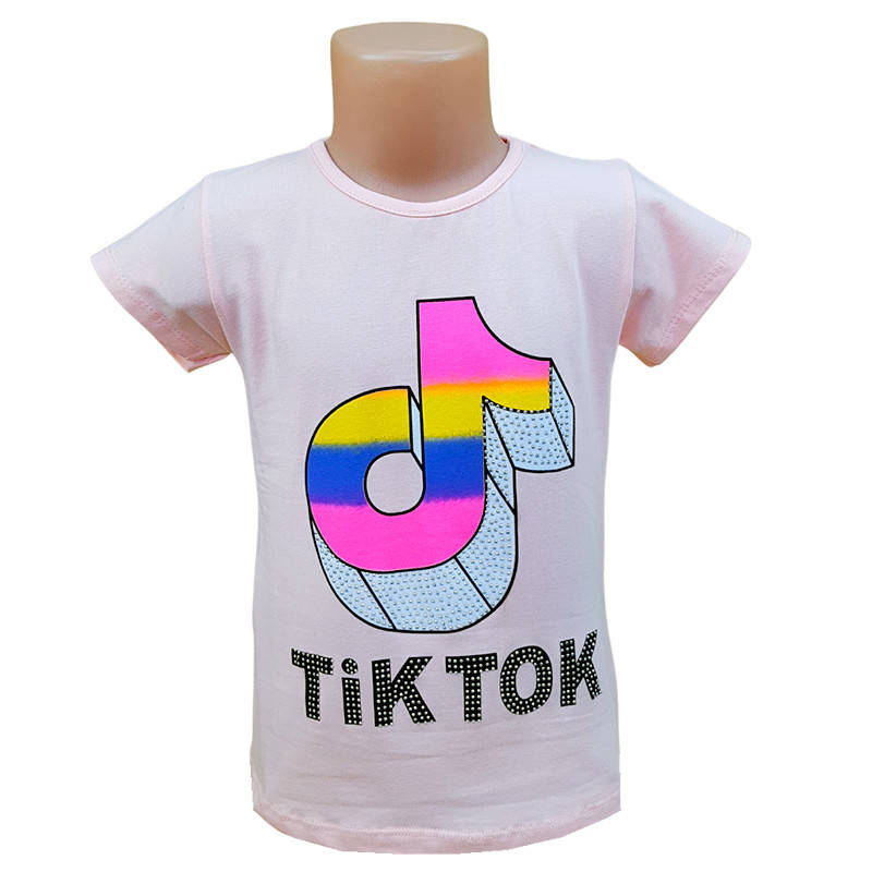 

Футболка для девочки 104-128 см (4-8 лет) 13363.1, 3 цвета, Разные цвета