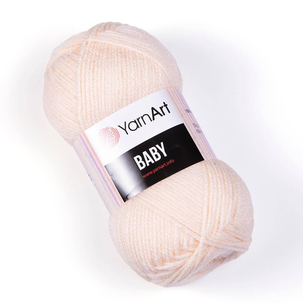 

Пряжа YarnArt Baby 854 светлый персик
