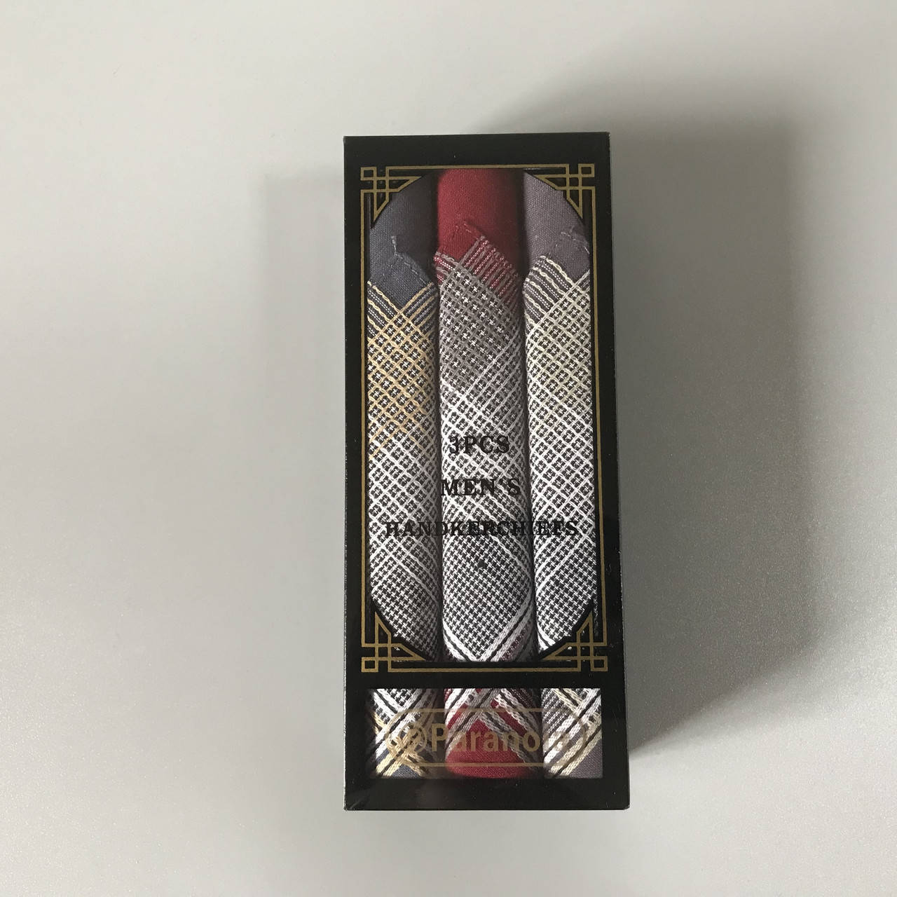 

Мужской носовой платок в коробке (сатин), Разные цвета