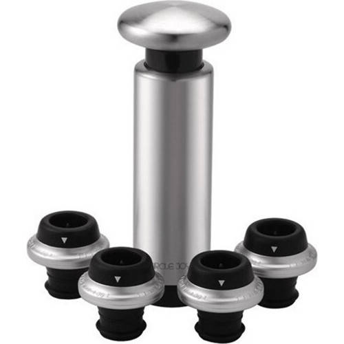 

Набор для хранения вина Xiaomi Circle Joy Vacuum Pump with 4pcs Stoppers Gift (SJ-JS05) [53991]