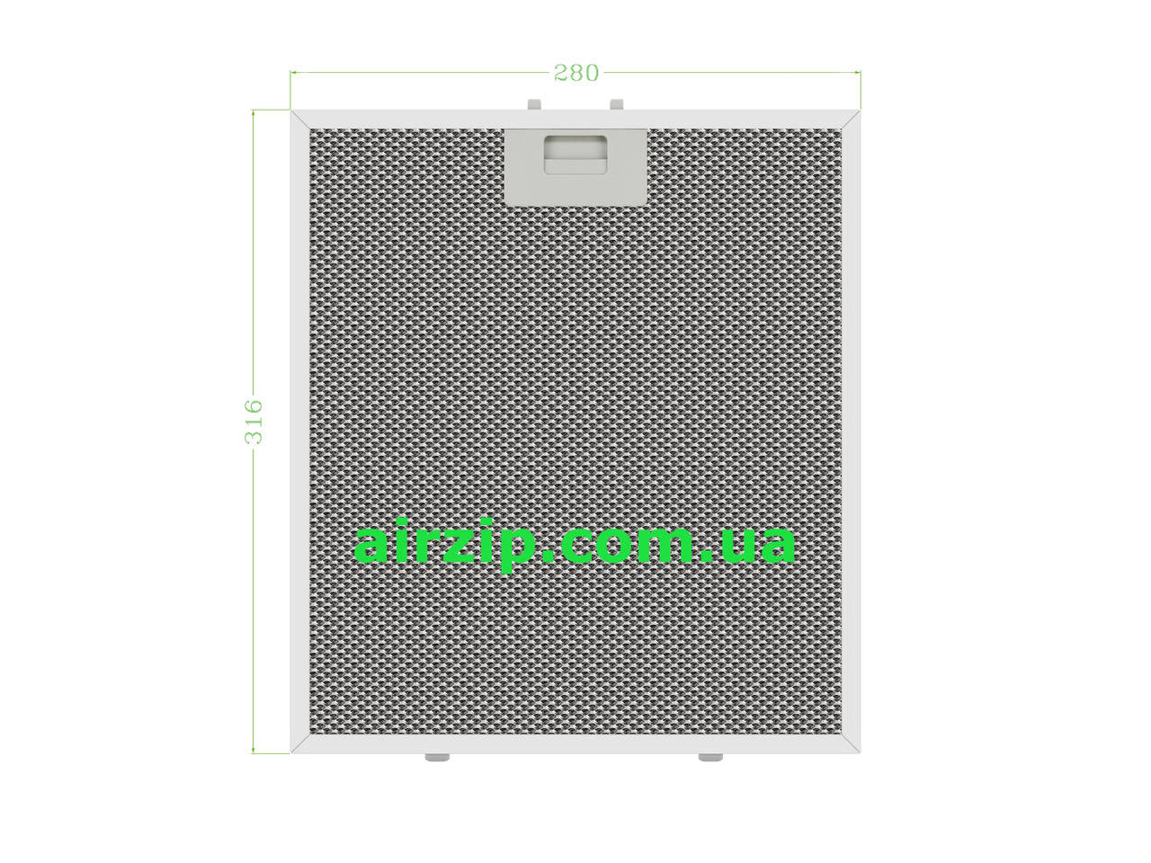 

Фильтр жировой для вытяжки 280 x 316 mm