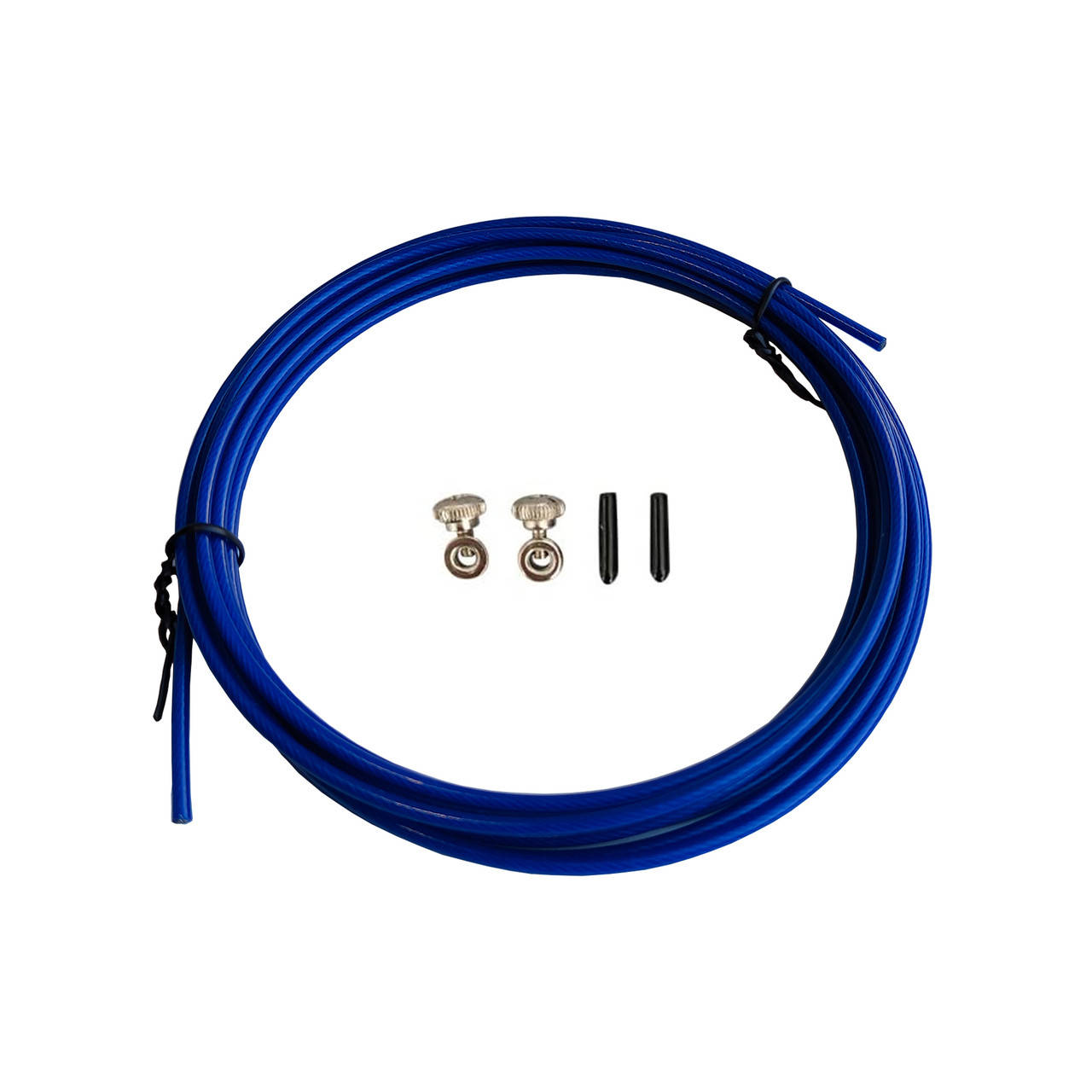 

Запасной кабель для скоростной скакалки HeartBeat синий с винтами и заглушками (300 см, 1 шт)